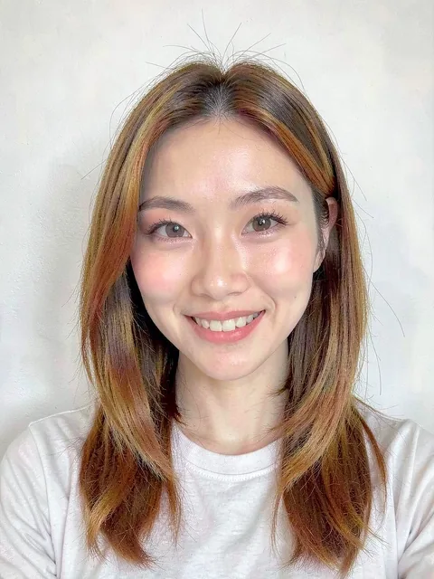 Preview: Honey balayage, long layers