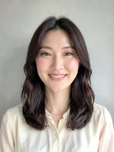 Before: Evening makeup