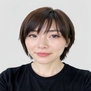 Choppy bangs