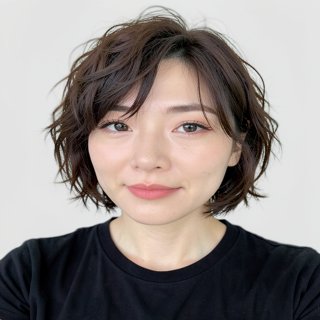Tousled bob