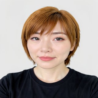 Bixie cut - Caramel brown
