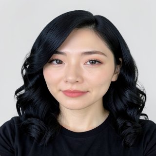 Goddess waves - Jet black