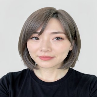 Medium layered - Ash brown