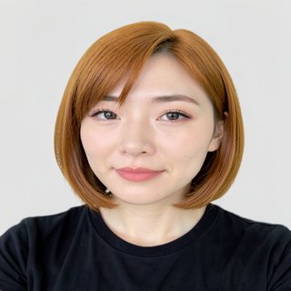 Long bob - Caramel brown