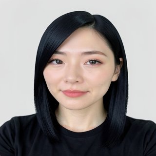 Long straight - Jet black