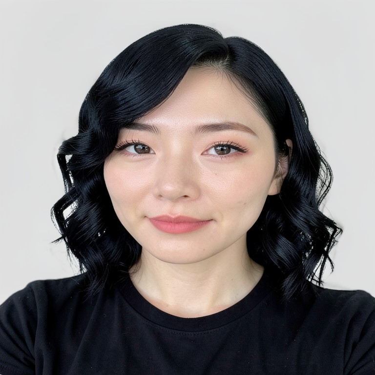 Build perm - Jet black