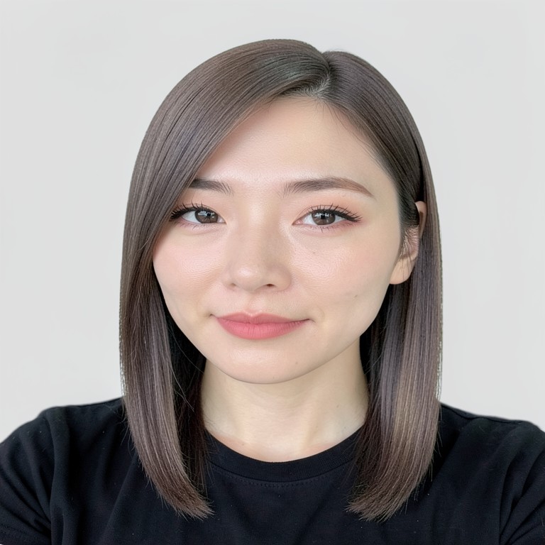 Long straight - Ash brown
