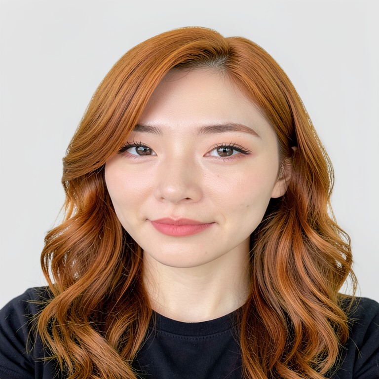 Long wavy - Caramel brown