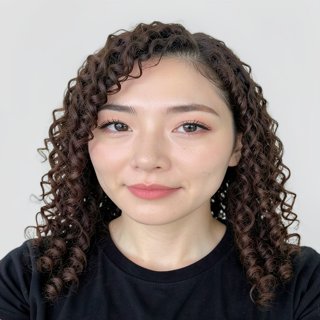 Long spiral curls