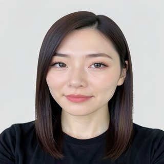 chest-length / sleek straight / no bangs
