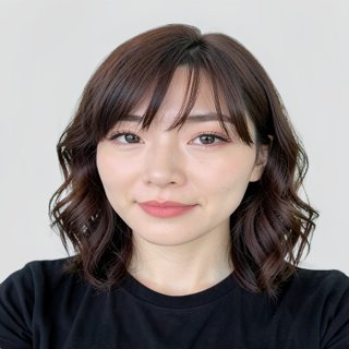chest-length / soft S-waves / see-through bangs