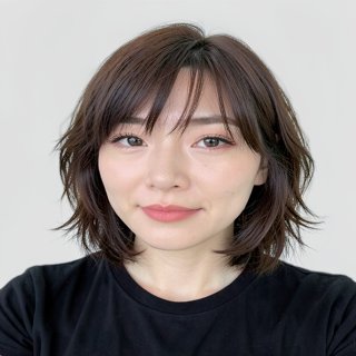 waist-length / airy layers / see-through bangs