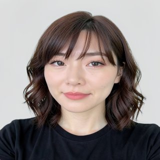 waist-length / soft S-waves / see-through bangs