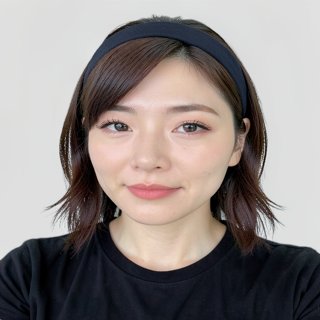 Headband flipped ends