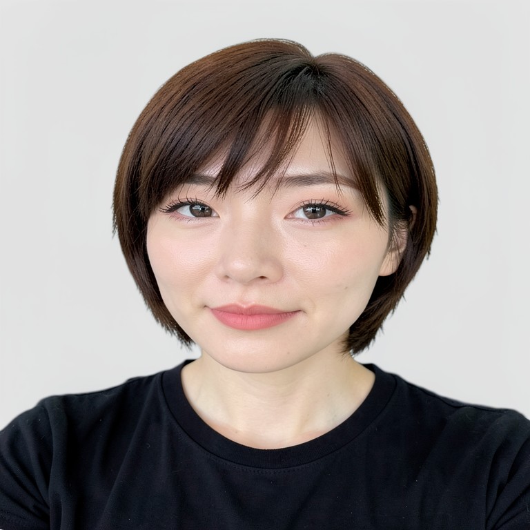 Short layered cut