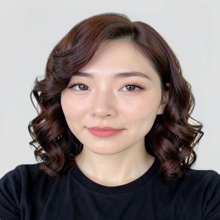 Glam perm