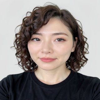 Half-up curls