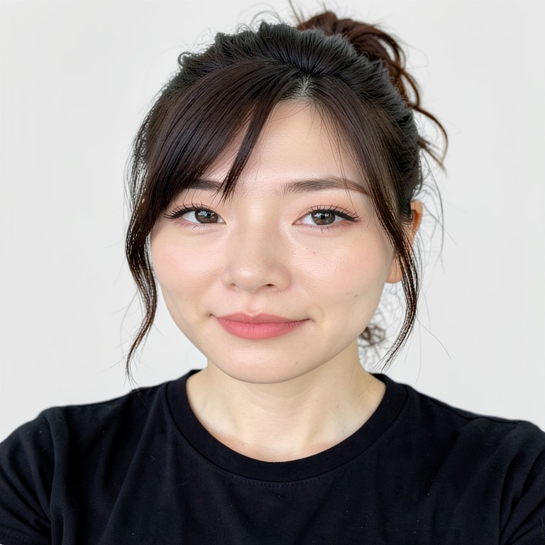 Casual updo