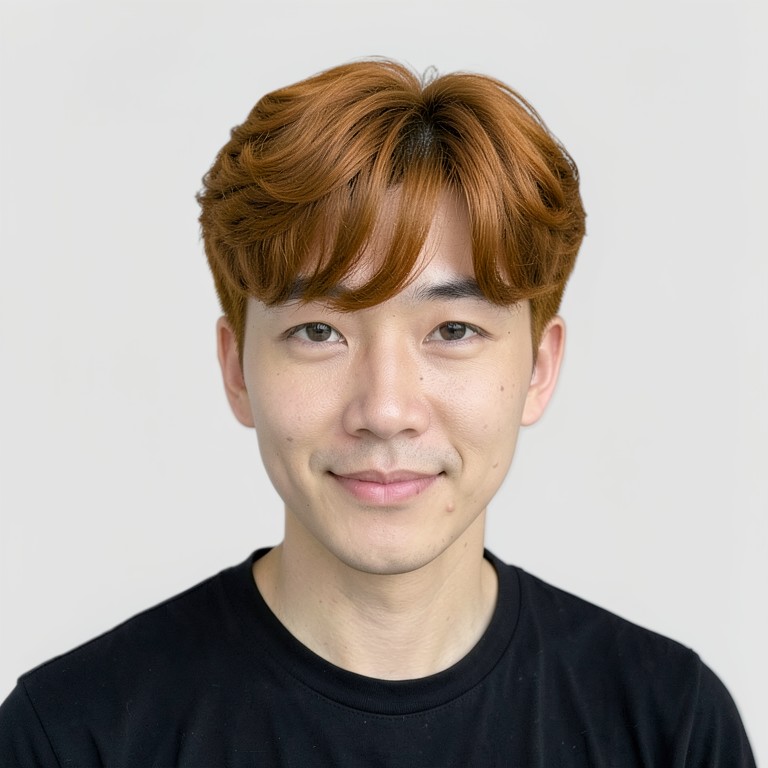 As perm - Caramel brown
