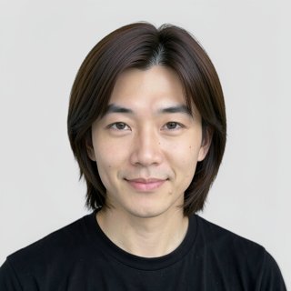 semi-long / straight / side part