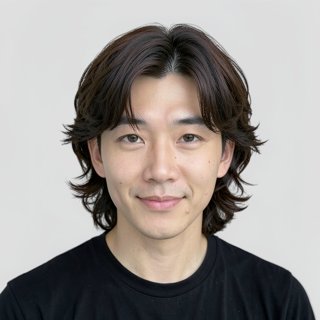 semi-long / wave perm / fringe down