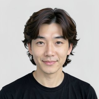 medium / wave perm / side part